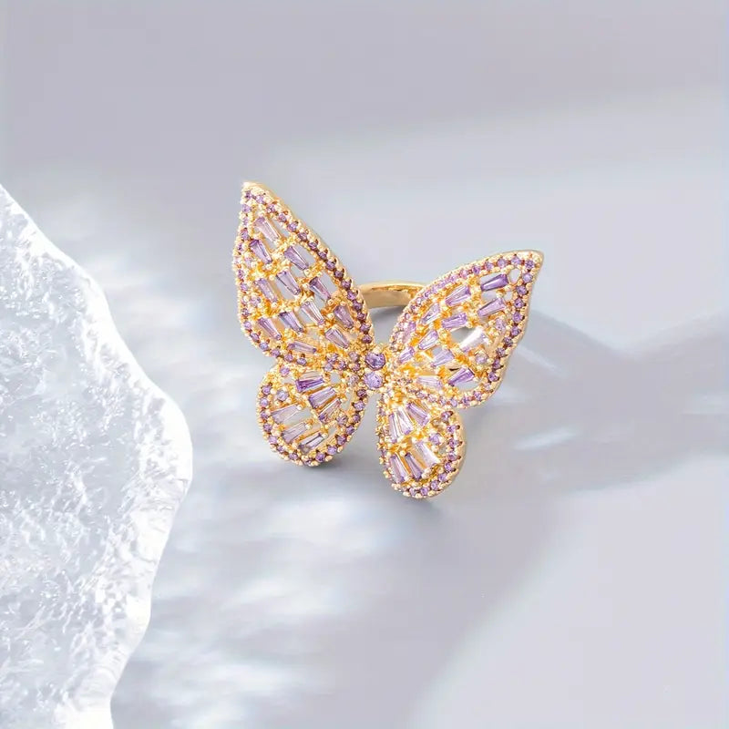 Anillo mariposa