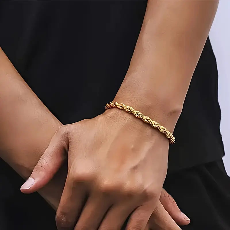 Pulsera Cuerda 18k
