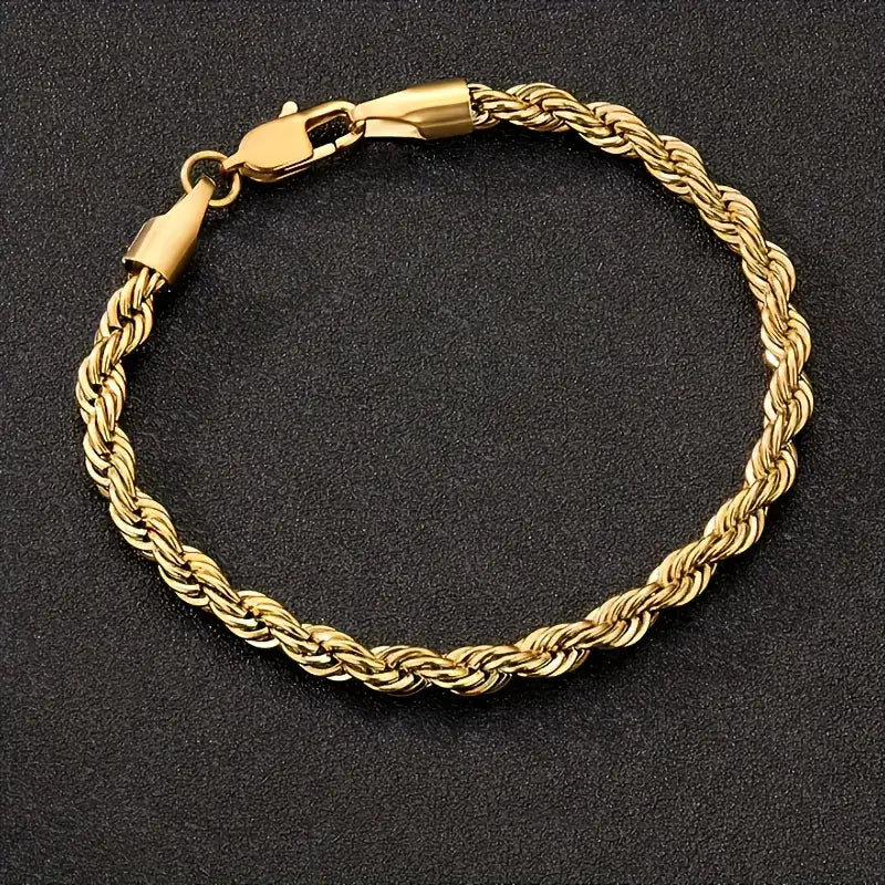 Pulsera Cuerda 18k
