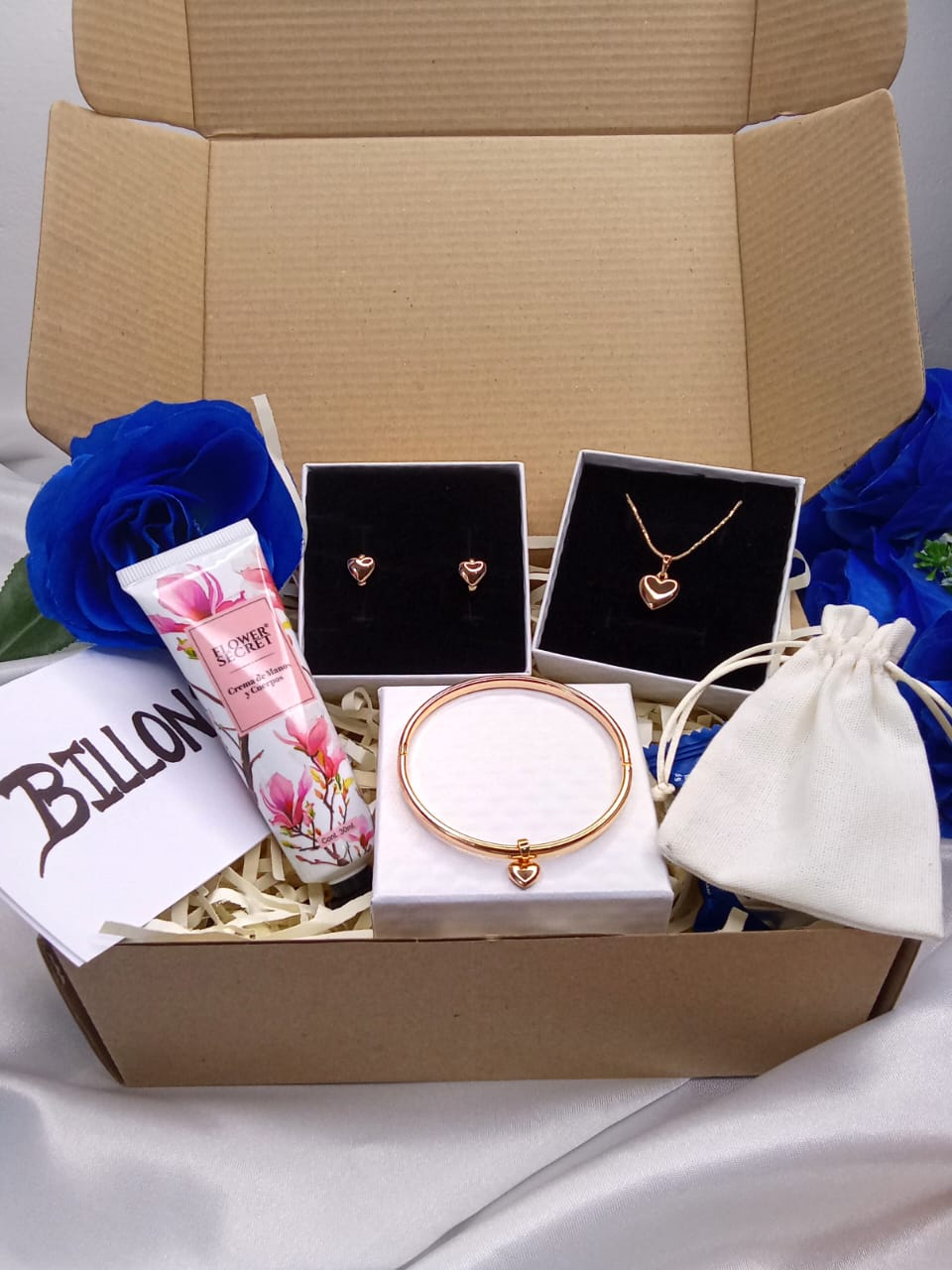 SET DE CORAZONES BILLONS