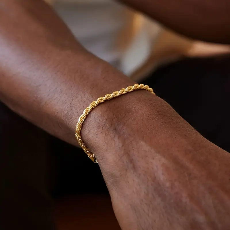 Pulsera Cuerda 18k