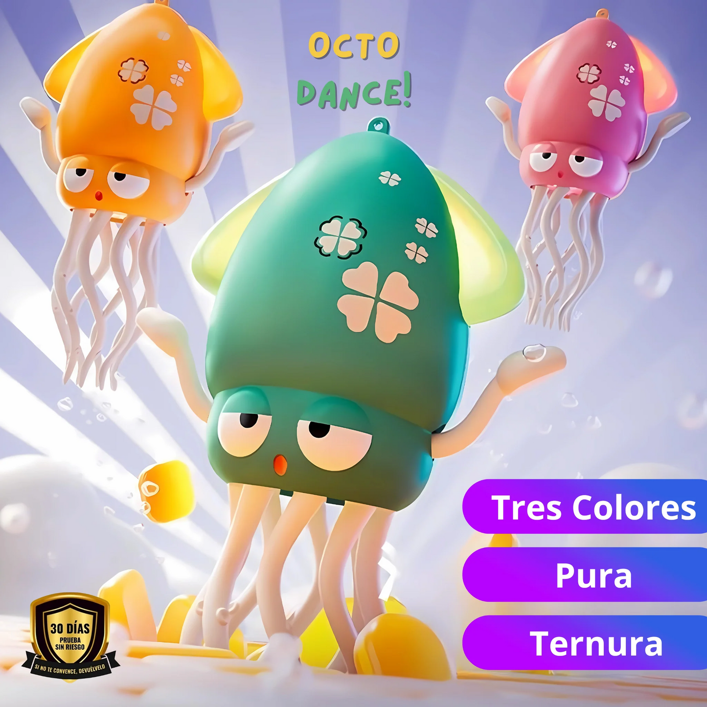 Pulpo Bailarín de Juguete