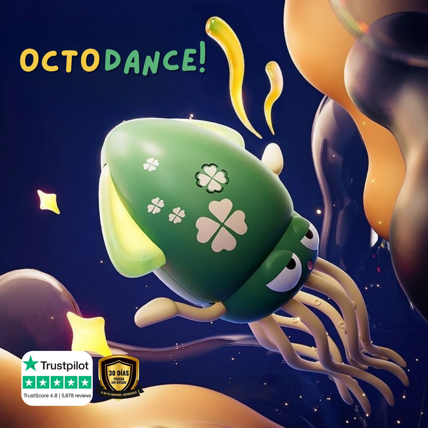 Pulpo Bailarín de Juguete