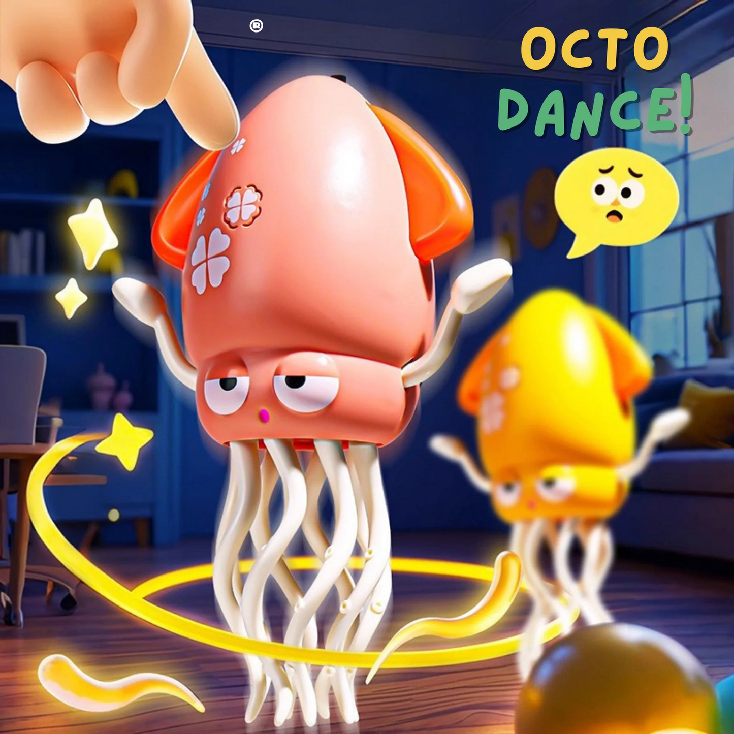 Pulpo Bailarín de Juguete