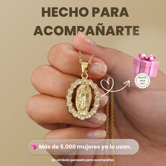 Collar de la Virgen de Guadalupe para acompañarte