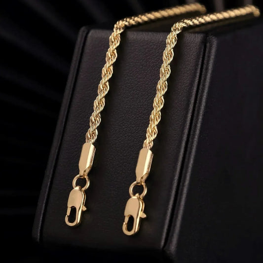 Pulsera Cuerda 18k